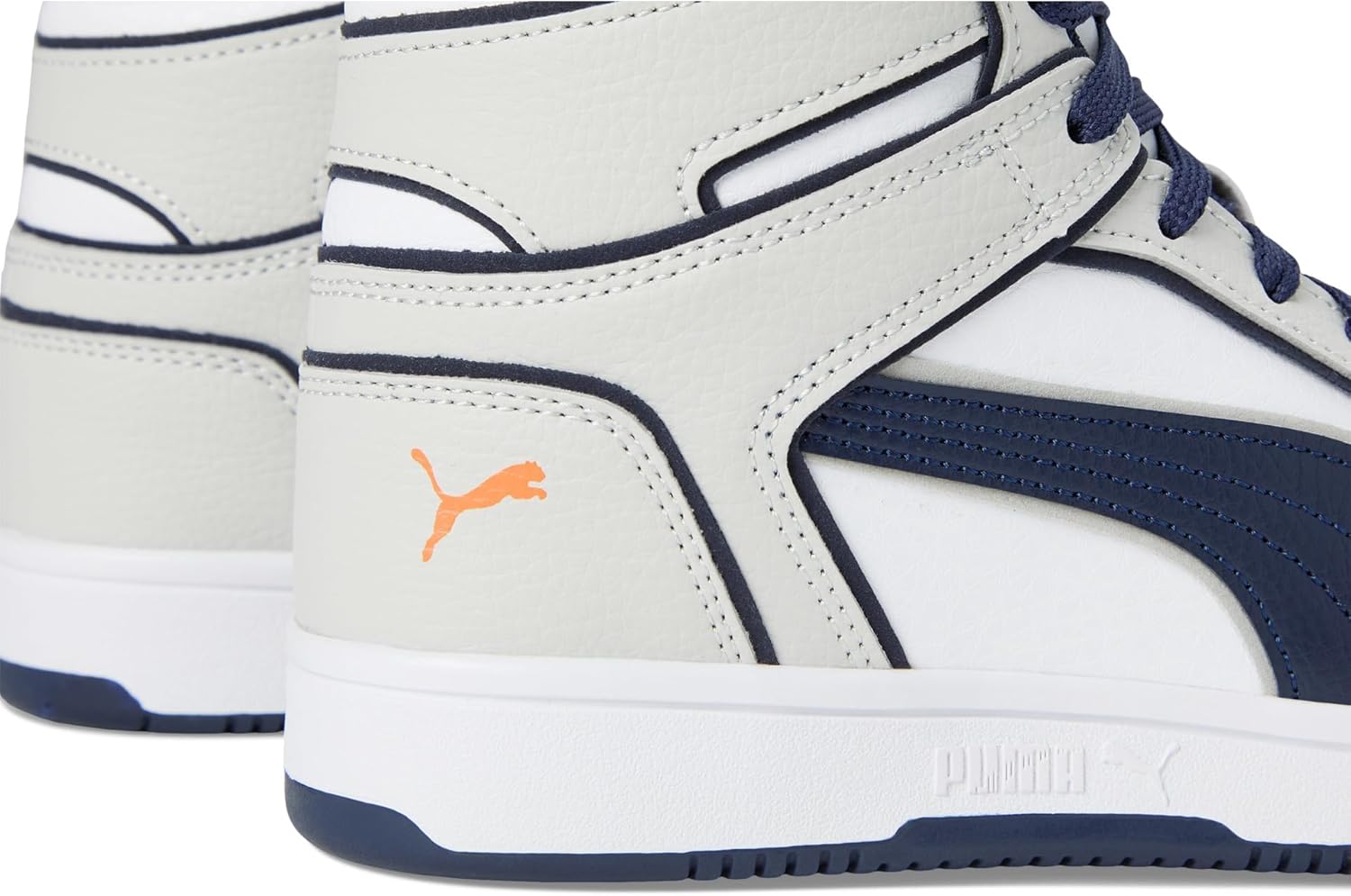 PUMA Kids Boys Rebound Layup Lace Up Sneakers Shoes Casual - Black - Image 6