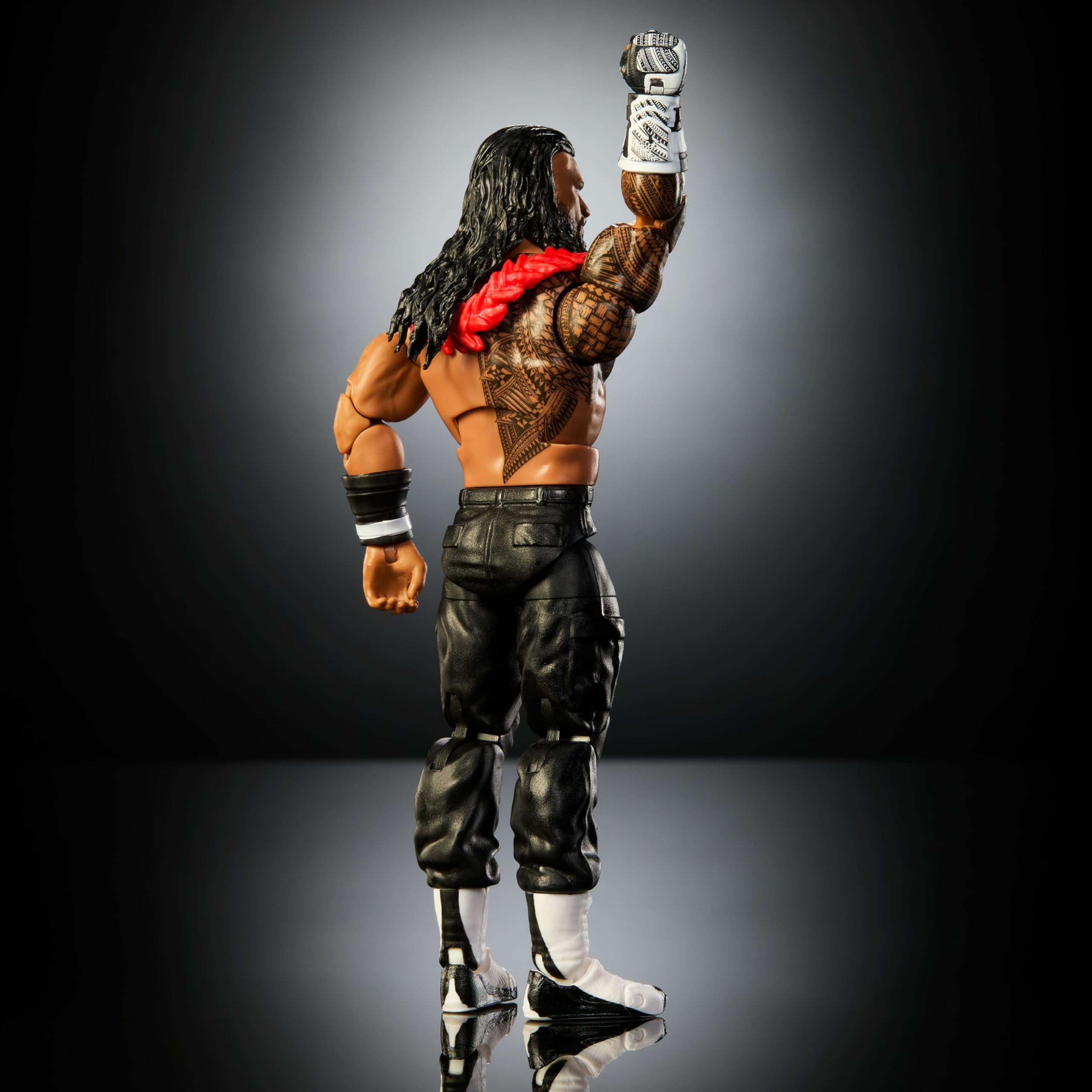 WWE Elite figurka i akcesoria, seria #126, zestaw 15 cm, kolekcjonerskie rzymskie panowanie z 25 punktami artykulacji i wymiennymi rękami