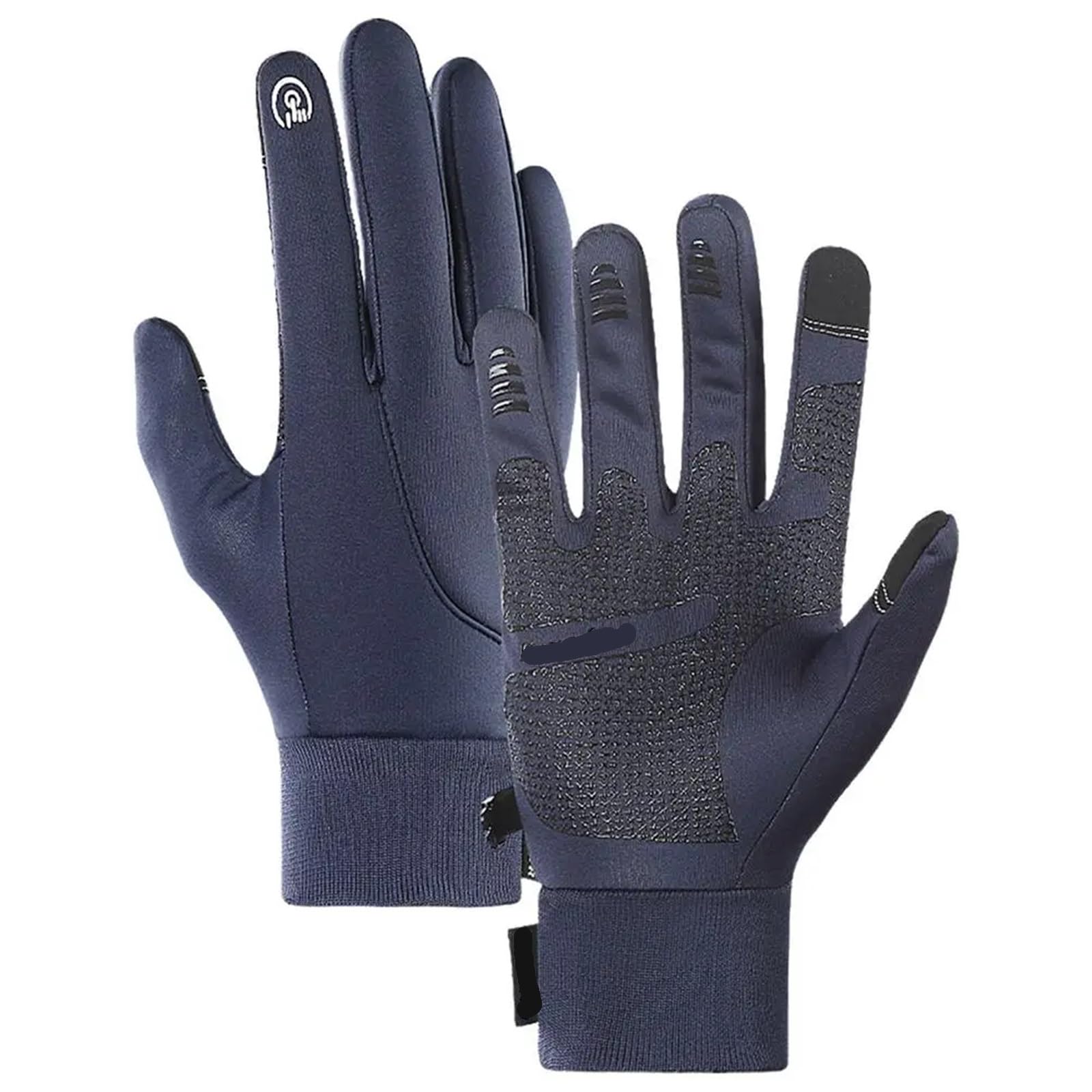 Gants d'escalade Gants de Cyclisme for Moto, vélo, antidérapants, Coupe-Vent, imperméables, Isolation Thermique, Gants d'escalade pour Escalade(Purple,L)