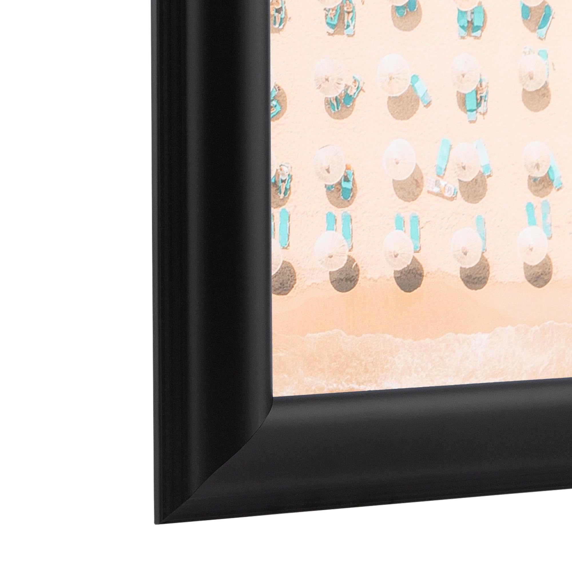 Amazon.com - ArtToFrames 13x31 inch Satin Black Reverse Step