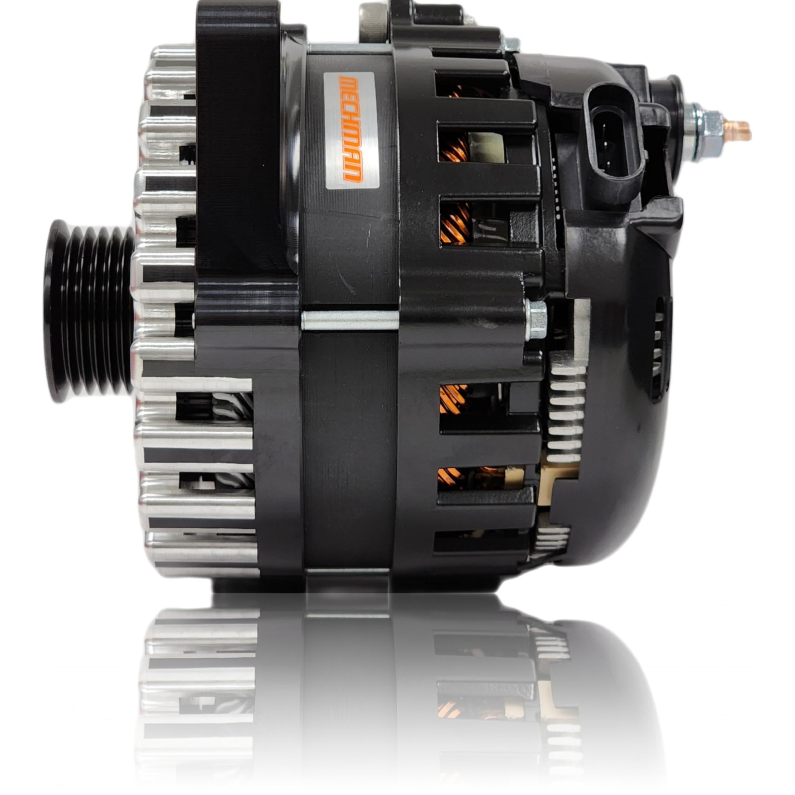 Amazon.com: Mechman E-Series 370 Amp Black Alternator For 1986