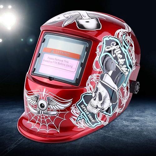Miniatura 6 de Hilitand Casco de soldadura Pro Solar Auto oscurecimiento casco de soldadura arco Tig Mig máscara molienda soldador herramienta de protección