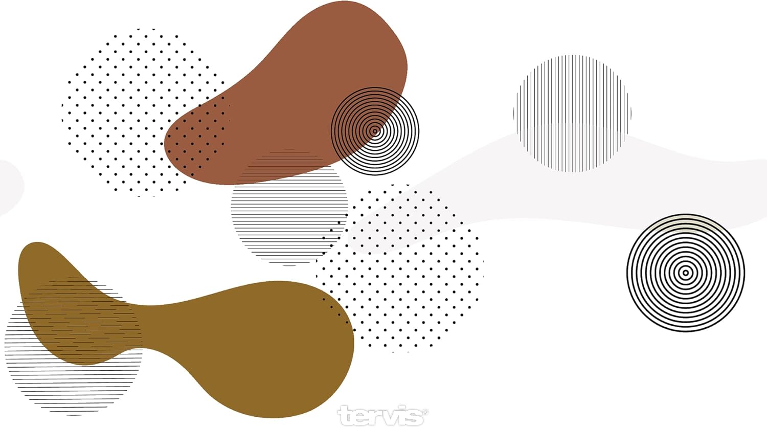 Tervis Mid Mod Jazz Collection Made in USA Double Walled Insulated Tumbler Travel Cup Keeps Drinks Cold & Hot, 16oz - 4pk, Assorted - Image 3