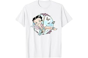 Enchanting Betty Boop Mushroom Fairy T-Shirt