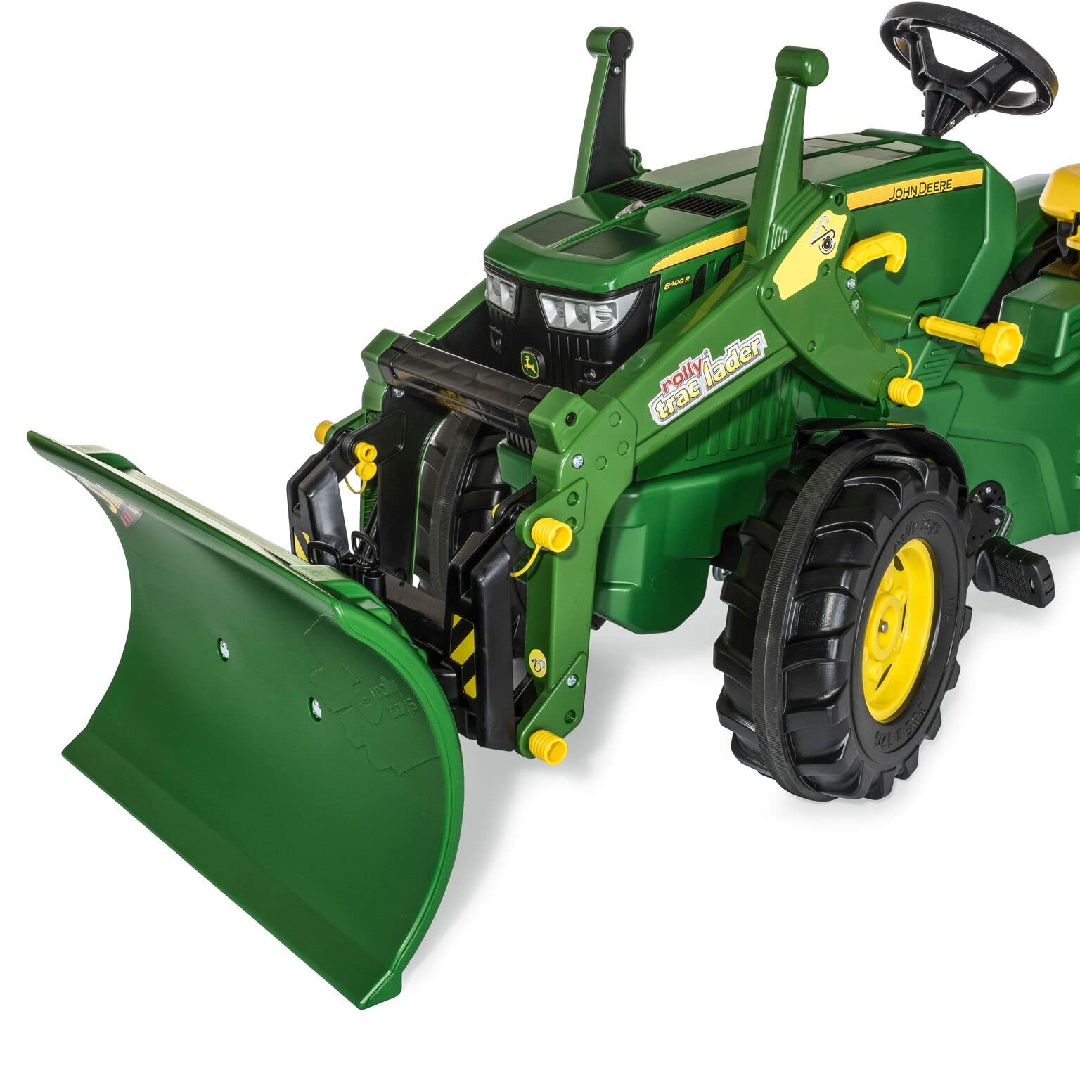 Rolly Toys Tabliczka spycharska (rollySnow Master szyld przesuwny do traktora; przedni montaż na ramieniu ładowarki; regulowana szyba) 408993