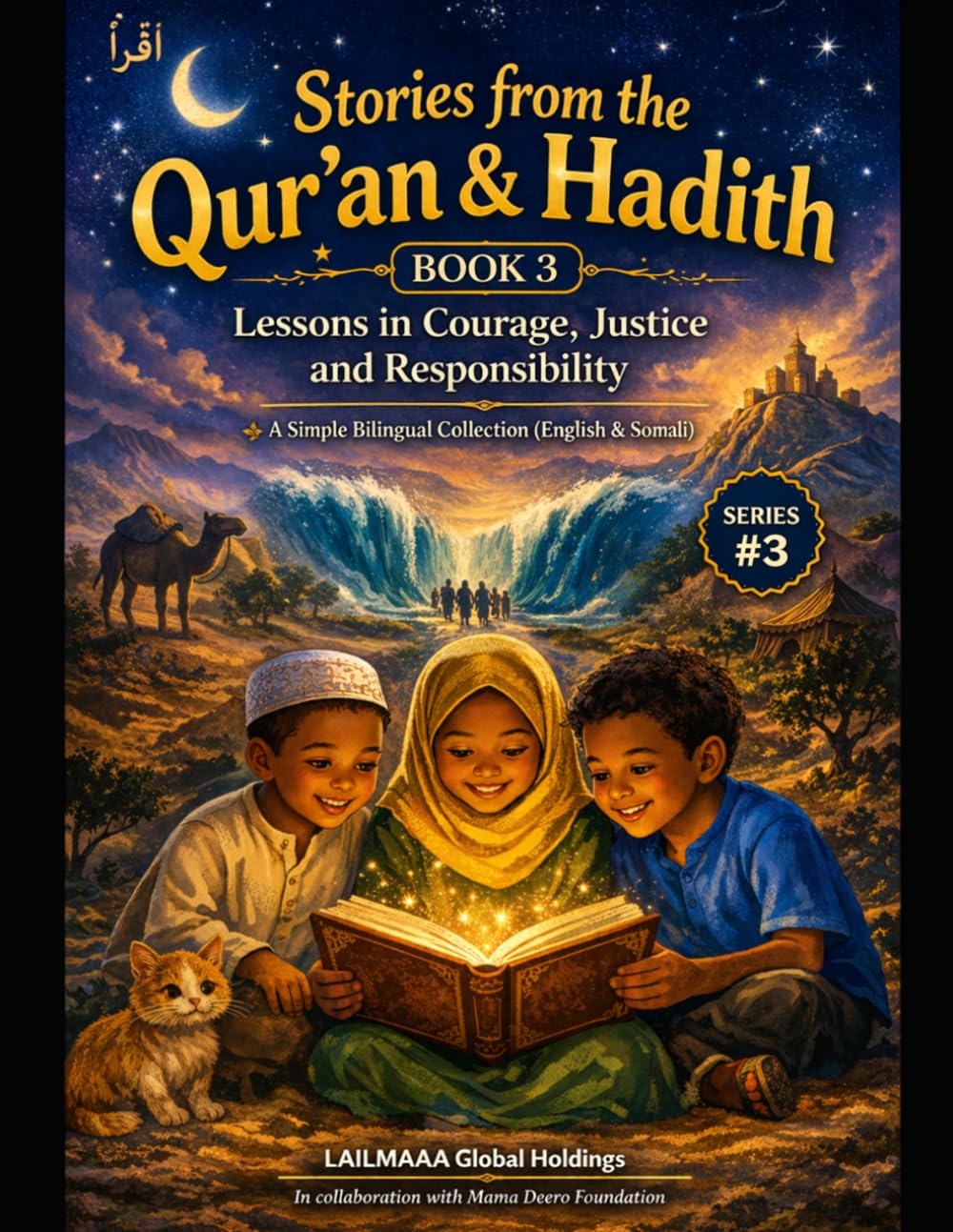 Short Moral Stories for Children: Stories from the Qur’an & Hadith: Lessons in Courage, Justice and Responsibility (English–Somali Edition)