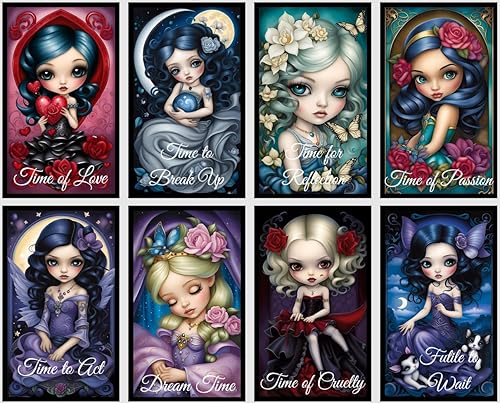 Miniatura 4 de Oracle of Time Magic. Baraja de 78 cartas Oracle de temporización. Tarjetas de afirmación diaria. Tarjetas de adivinación y adivinación.