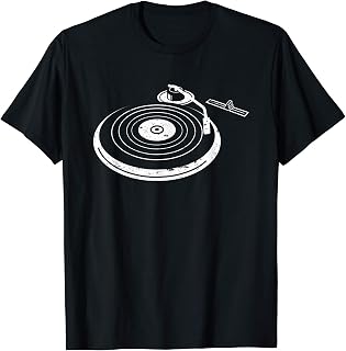 Disco Vinilo Tocadiscos Música DJ Regalos Camiseta