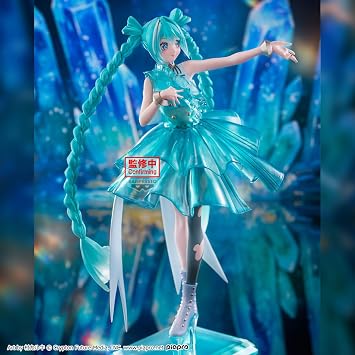Banpresto - Vocaloid - Hatsune Miku - Clearluxe Emerald Gem Evolve Figure