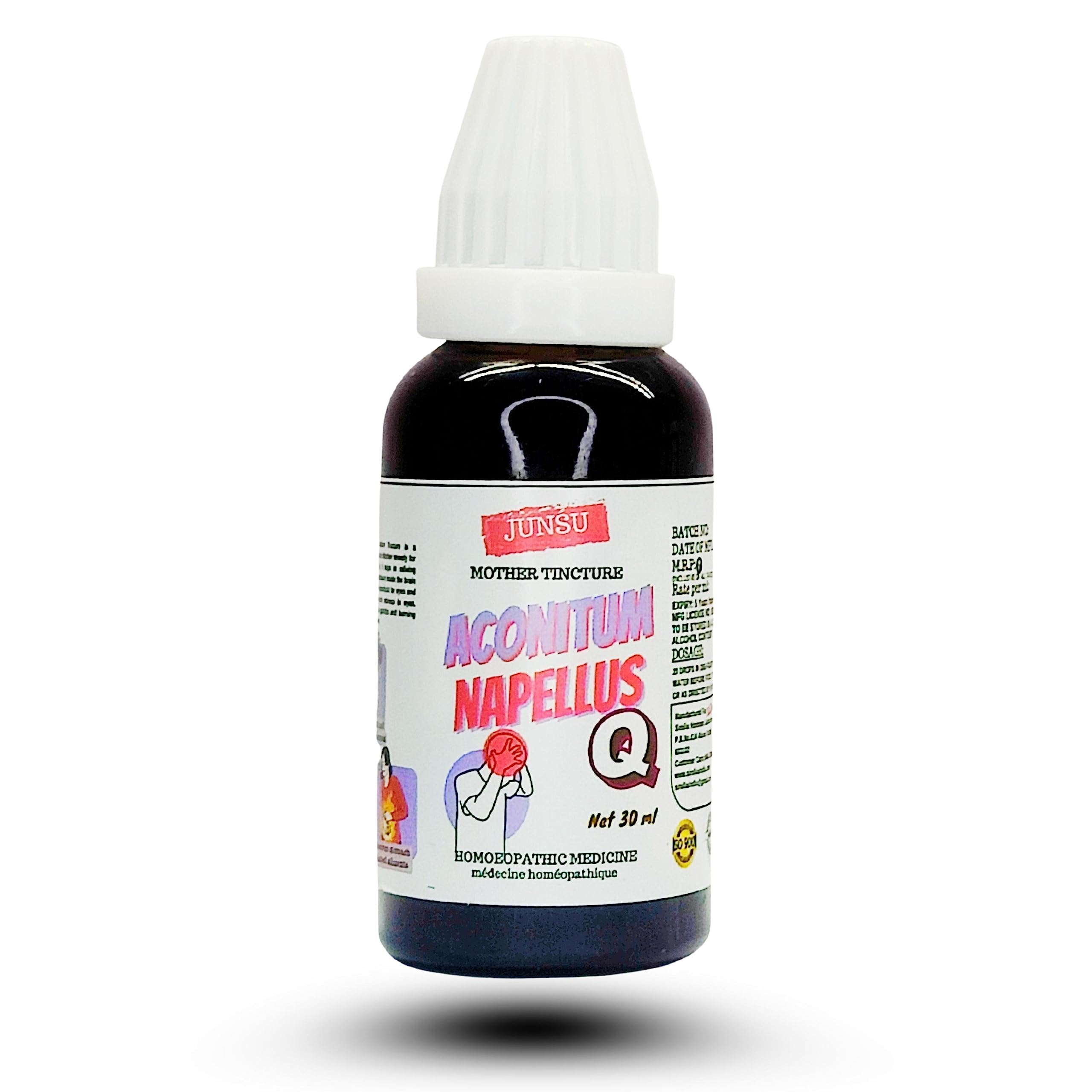 Aconitum Napellus mother tincture q || Pack of 2 (30mlx2)