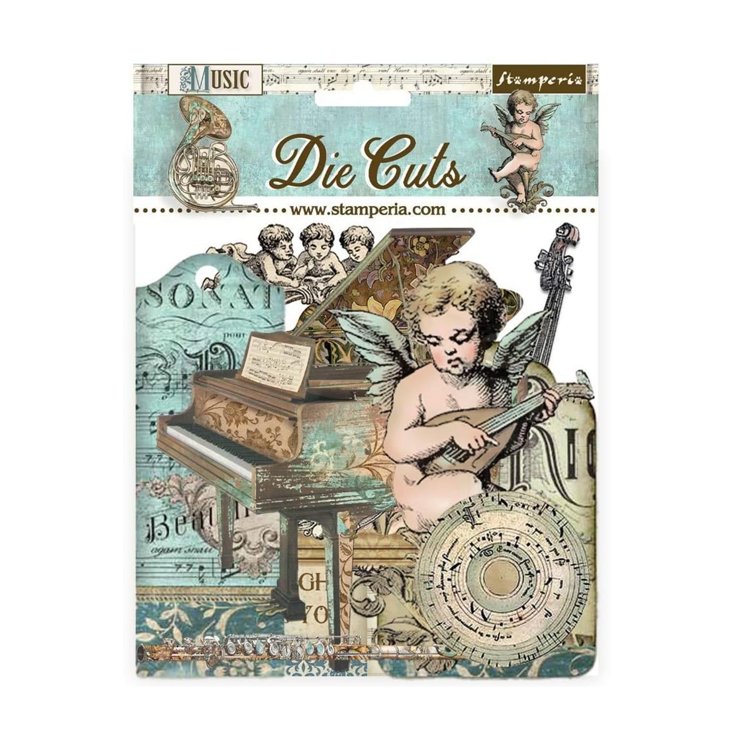 Stamperia DFLDC108 Die Cuts, Assorted, One Size