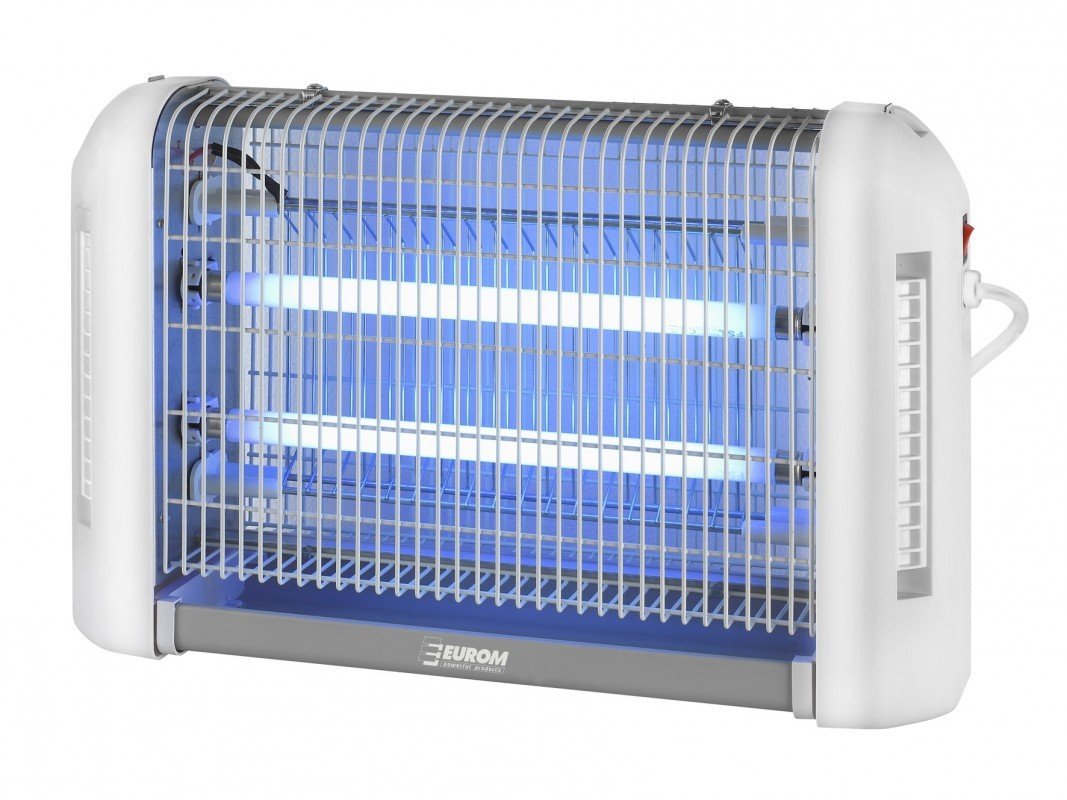 Eurom insect killer insect lamp with UV light 30 W (2 x 15 W), 200 m² view - All-Round 40