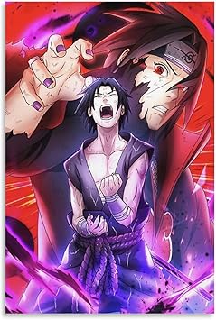 Amazon イタチサスケナルトアニメ壁アート装飾絵画キャンバスプリントポスター寝室装飾絵画16 24インチ 40 60cm ウォールステッカー オンライン通販