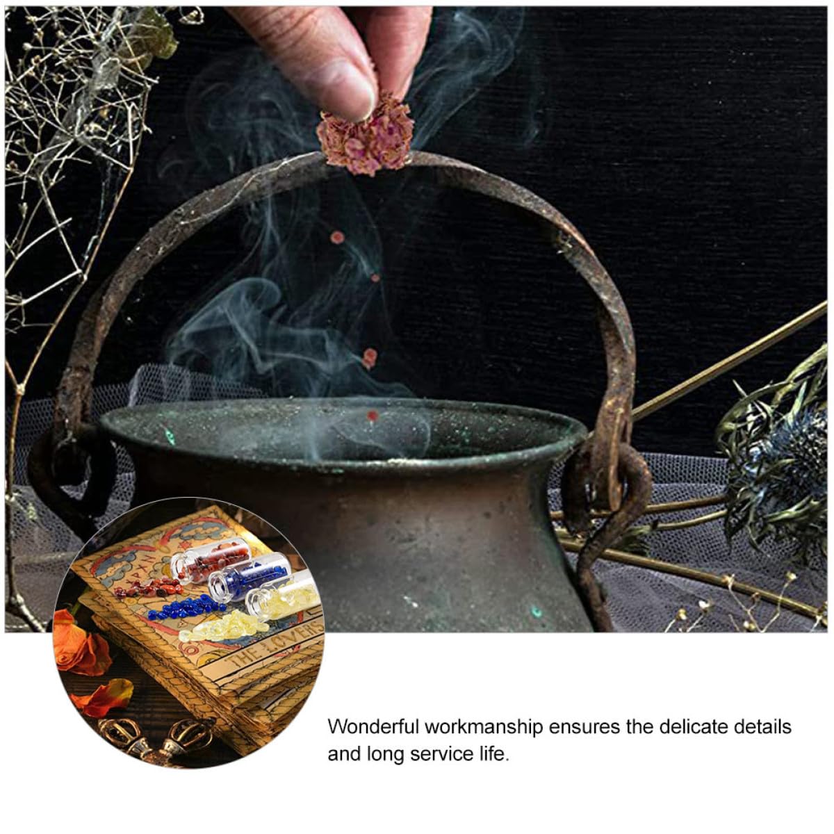 Juego de Velas Aromáticas para Brujería, 1 Set, para Rituales
