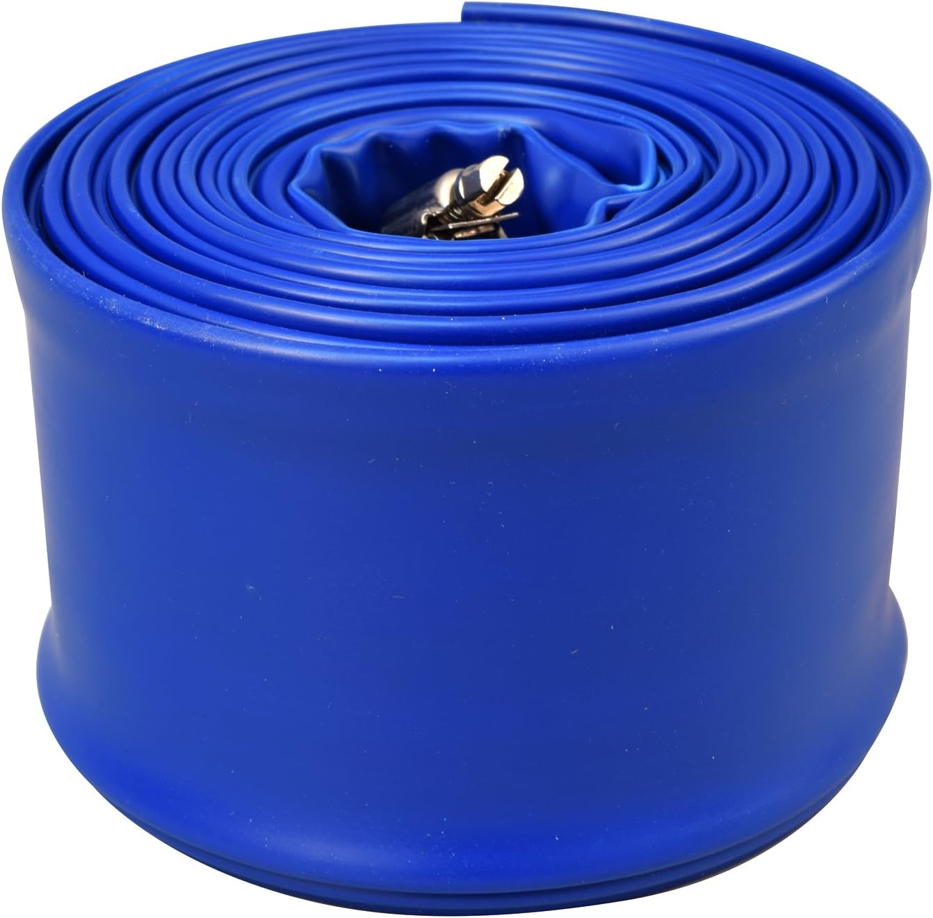 Blue Devil 25-Foot Backwash Hose for Pool with Hose Clamp, 2" W x 25' L