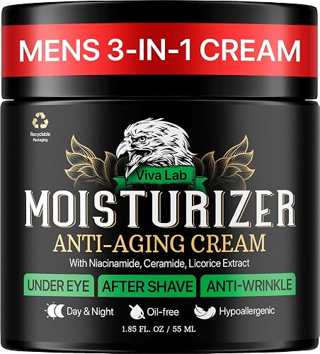 Mens Face Moisturizer Anti-Aging Cream