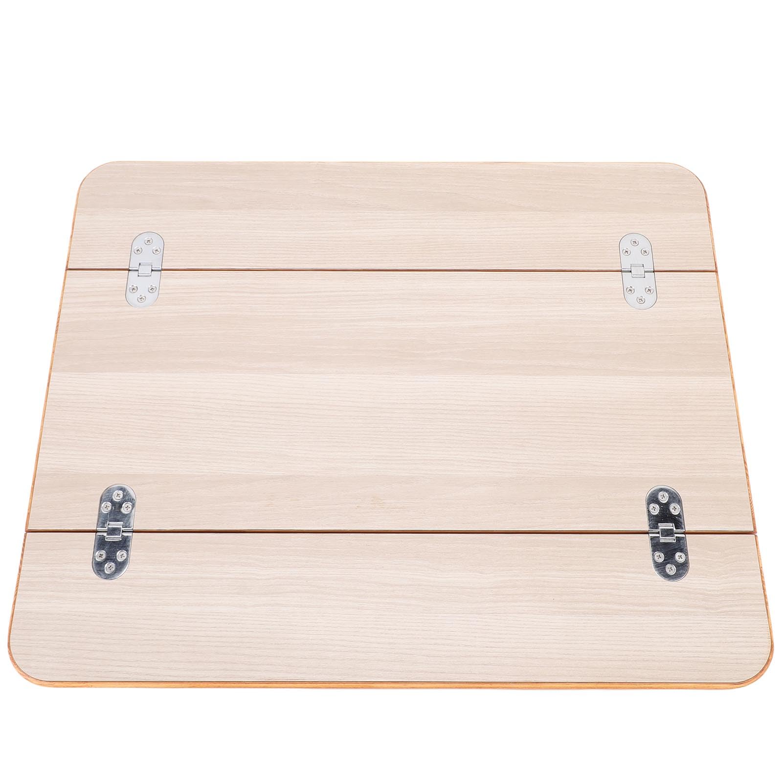 Haofy RV Table Top Foldable Solid Wood Boat Table Top Marine for Yacht with Sealed for RV Campers Ships (White (595x480mm/23.43x18.9in))