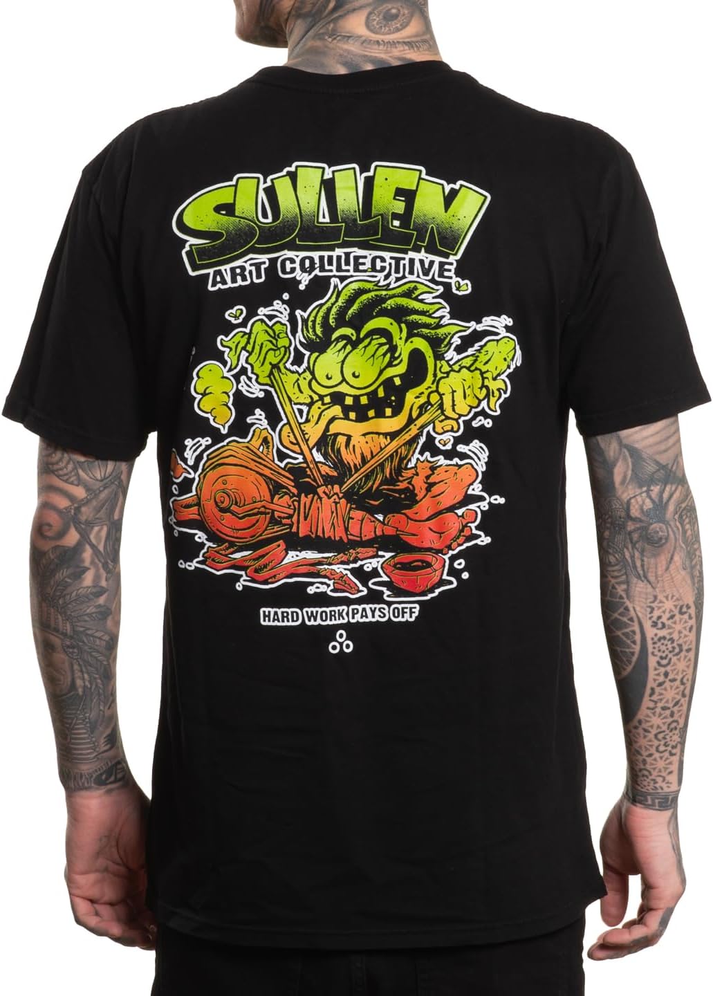 Sullen Men's Weirdo Rotary World Tattoo Day 2025 Lifestyle Graphic Premium Short Sleeve Tee