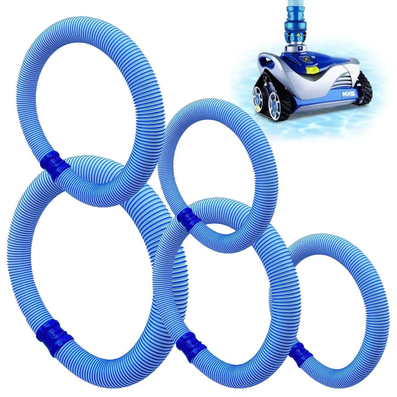 R0527700 Pool Cleaning Vacuum Hose Cleaner 39" ?Fast Twist Lock Hose Replacement Parts?Twist Lock Hose Replacement Parts for Zodiac Baracuda MX6 MX8 Pool Cleaner (5 Pack)
