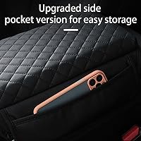 Vista 3 de LXUNYI Car Armrest Cover, Car Armrest Box Pad, Universal Heighten Memory Foam Leather Car Center Console Cover, Car Armrest Cushion, Car Center