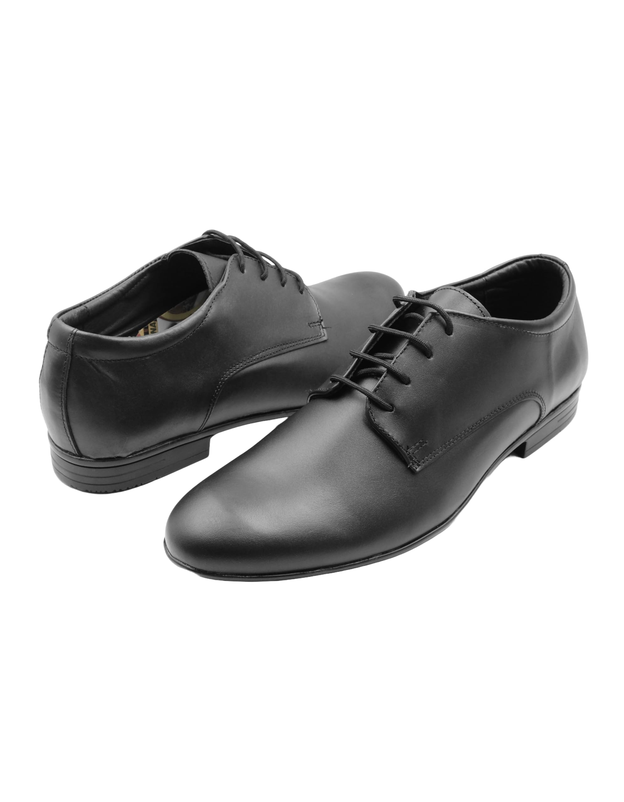 1507 - męskie buty garniturowe, klasyczne biznesowe skórzane buty
