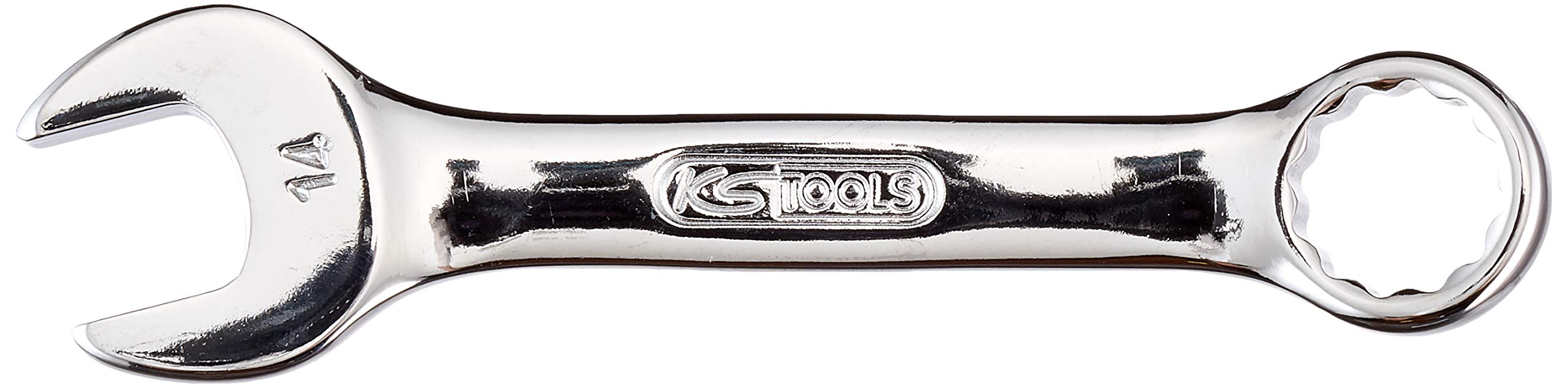 Ks Tools Chrome 518.0014 Plus Combination Spanner, Stubby, 14Mm