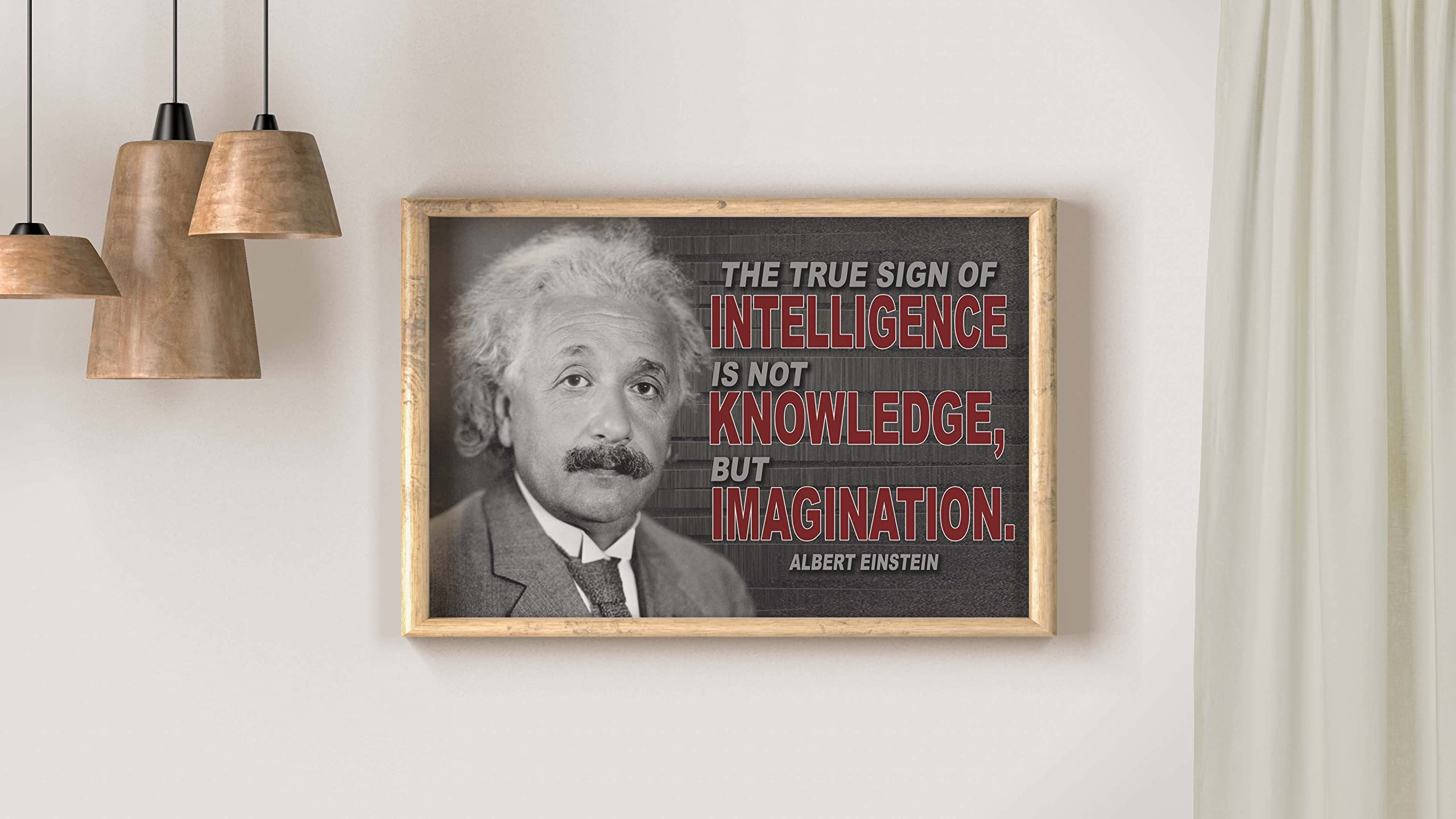 Vincit Veritas Albert Einstein Motivational Poster Quote Inspirational Quotes Classroom Posters Books Einsteins Documentary Genius Biology Universe E=mc Physics Energy Mass Theory Relativity P075 - Image 5