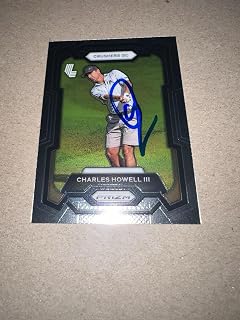 Charles Howell III Signed 2024 Panini Prizm Trading Card (23) LIV Golf Crushers - Autographed Golf Equipment