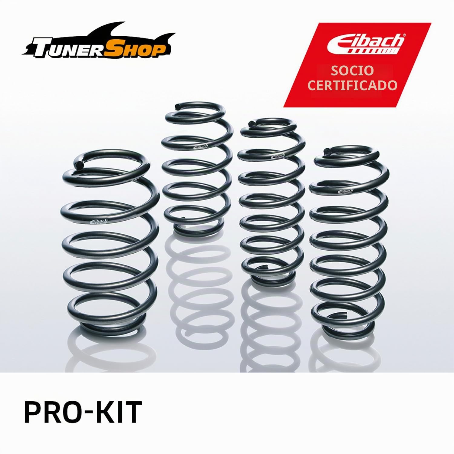 Juego de muelles de Eibach Pro-Kit E10-15-021-02-22 compatible con VW Golf VII 5G1, AUDI A3 8V1 8VK, SEAT Leon 5F + juego de destornilladores de 115 piezas