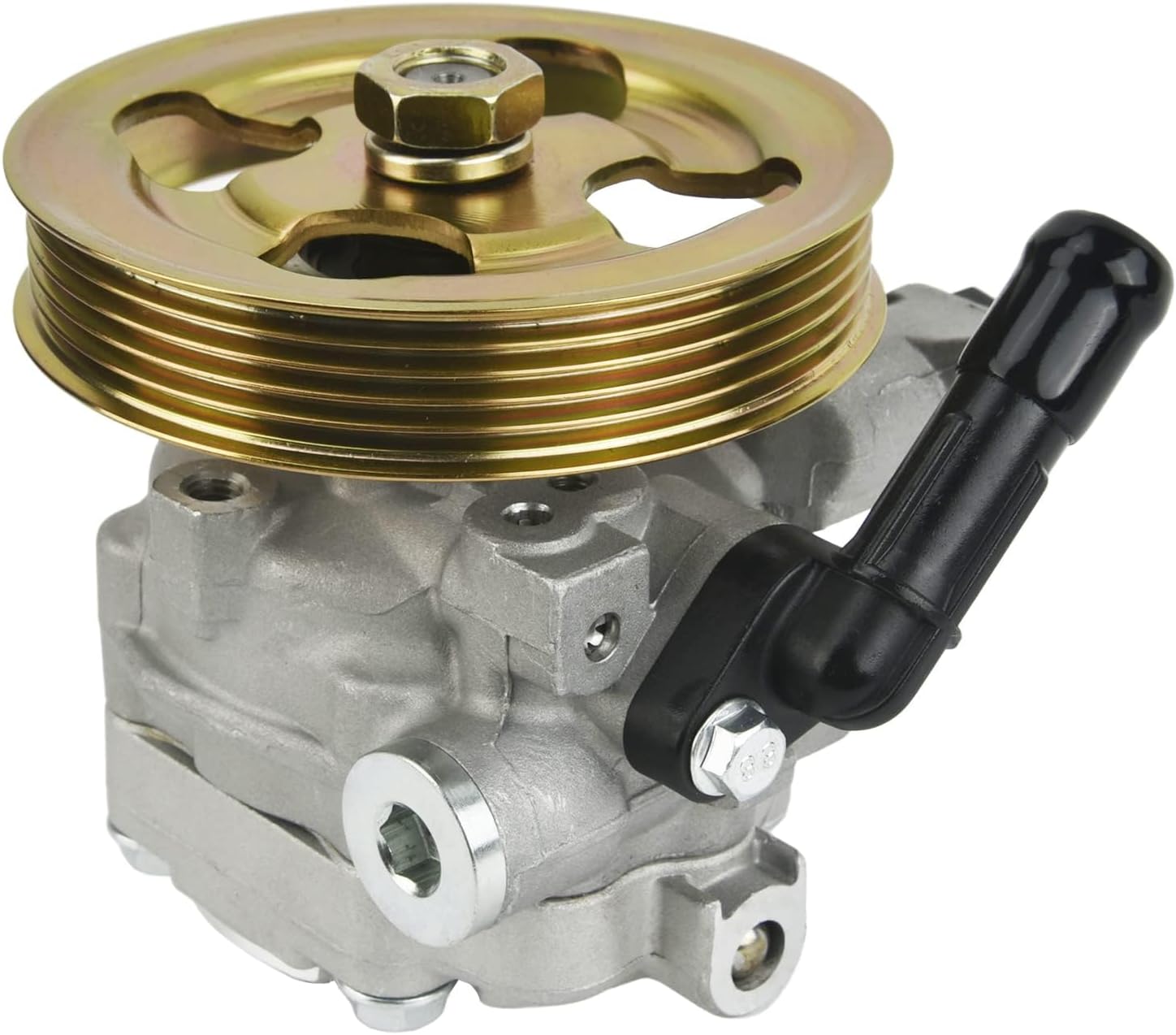 Torchbeam Power Steering Pump Compatible with Forester 2009-2013 Impreza 2008-2014 Outback 2005-2009, Car Power Steering Replacement Parts for OEM 21-5196, Steering Pump Assist with Pulley