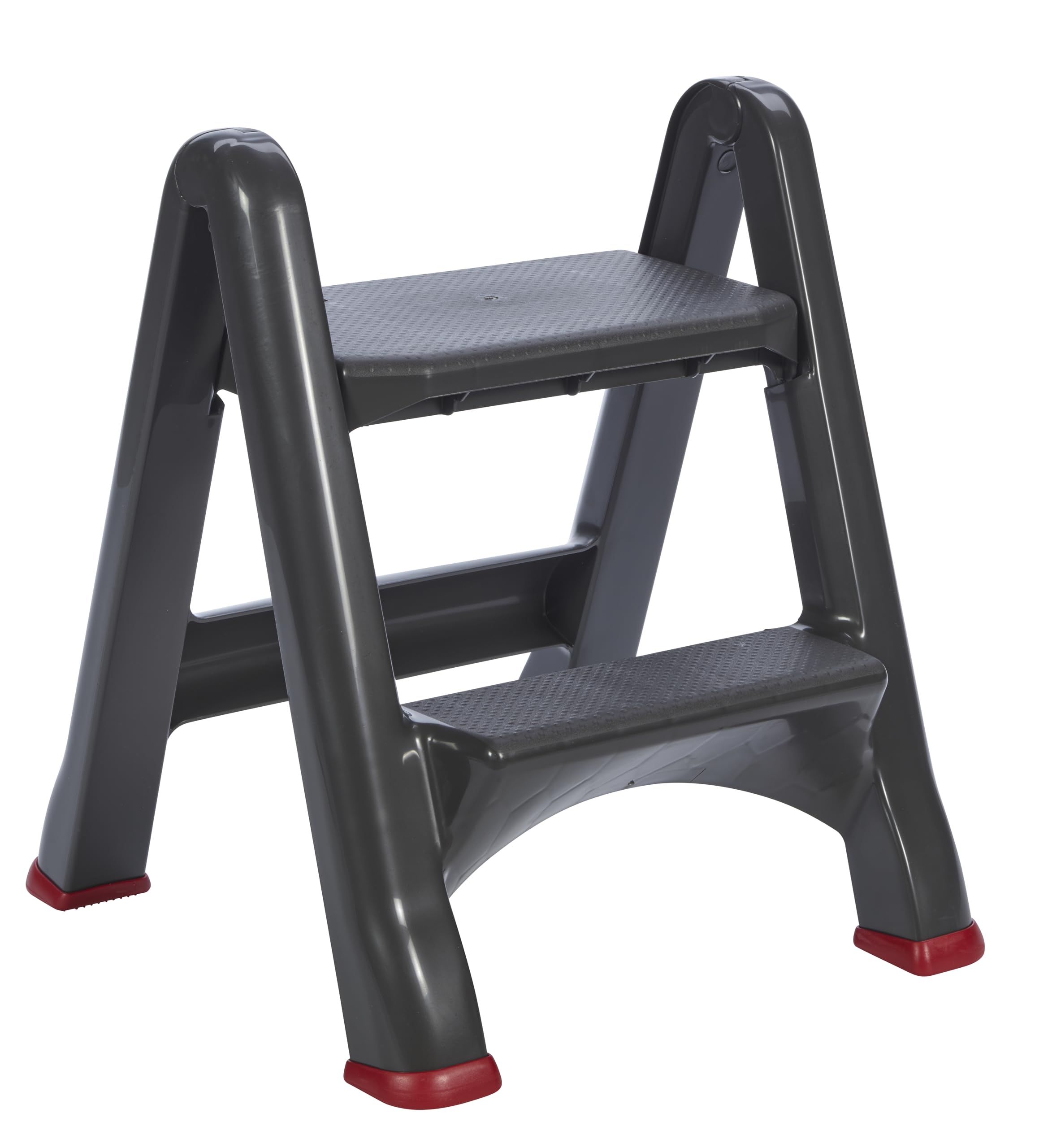 Folding Rubbermaid Curverプラスチック2ステップスツール – MiniラダーHorse Equestrianマウントブロックものキッチンとホーム