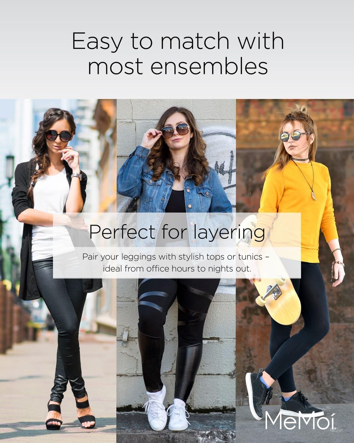 MeMoi Thin-Rib Slim-Cut Stretch Corduroy Leggings - Image 2