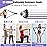 Resistance Bands with Handles for Women, 5 Level Exercise Bands Workout Bands for Physical Therapy, Yoga, Pilates, Door Anchor, Storage Pouch(Purple)