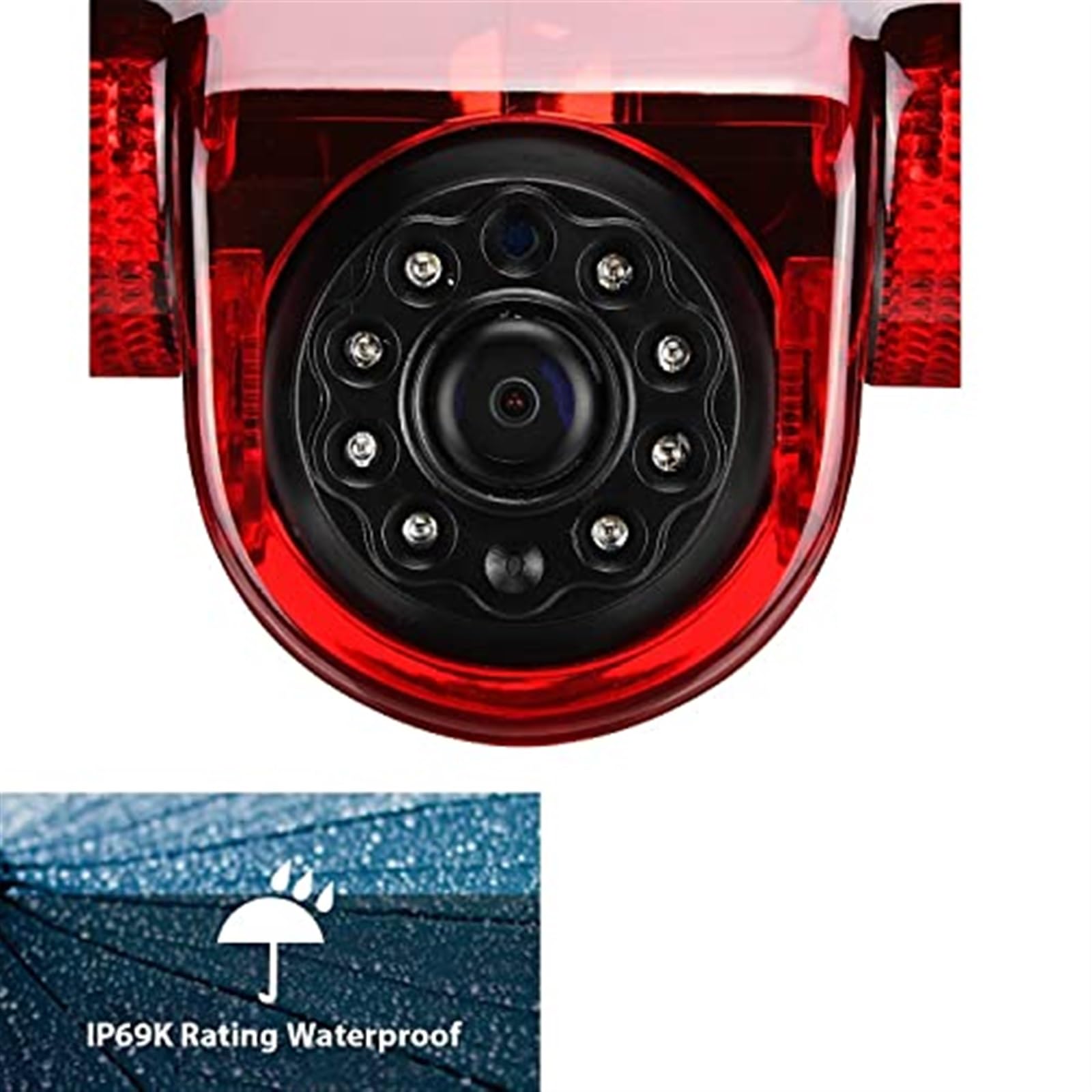 Kamera ze światłami stopu HD 720P +7 monitorów, do NISSAN, NV1500 NV2500 NV3500 NV Cargo Van 2012-2019 Transporter Kamera tylnego światła stopu samochodu