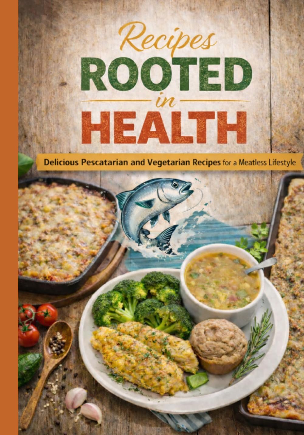 Rooted in Health: Pescatarian and Vegetarian Recipes for a Meatless Lifestyle