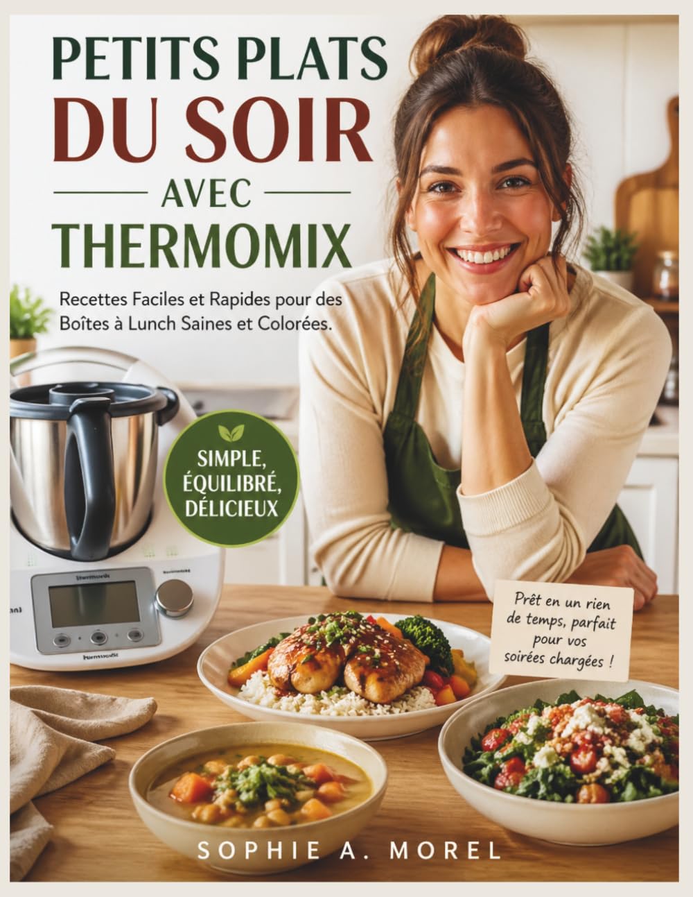 Petits Plats Du Soir Avec Thermomix: Recettes Faciles et Rapides pour des Boîtes à Lunch Saines et Colorées.