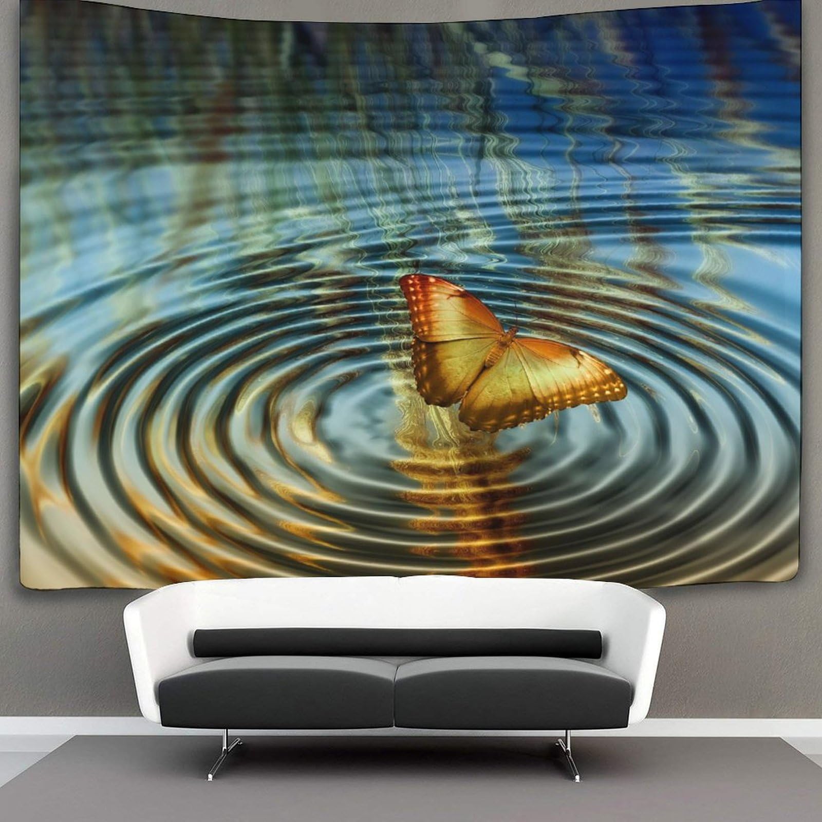 kaiyun Butterfly Tapestry Tapestries 3D Wall Hanging Home Decorations for Room 100cmx150cm