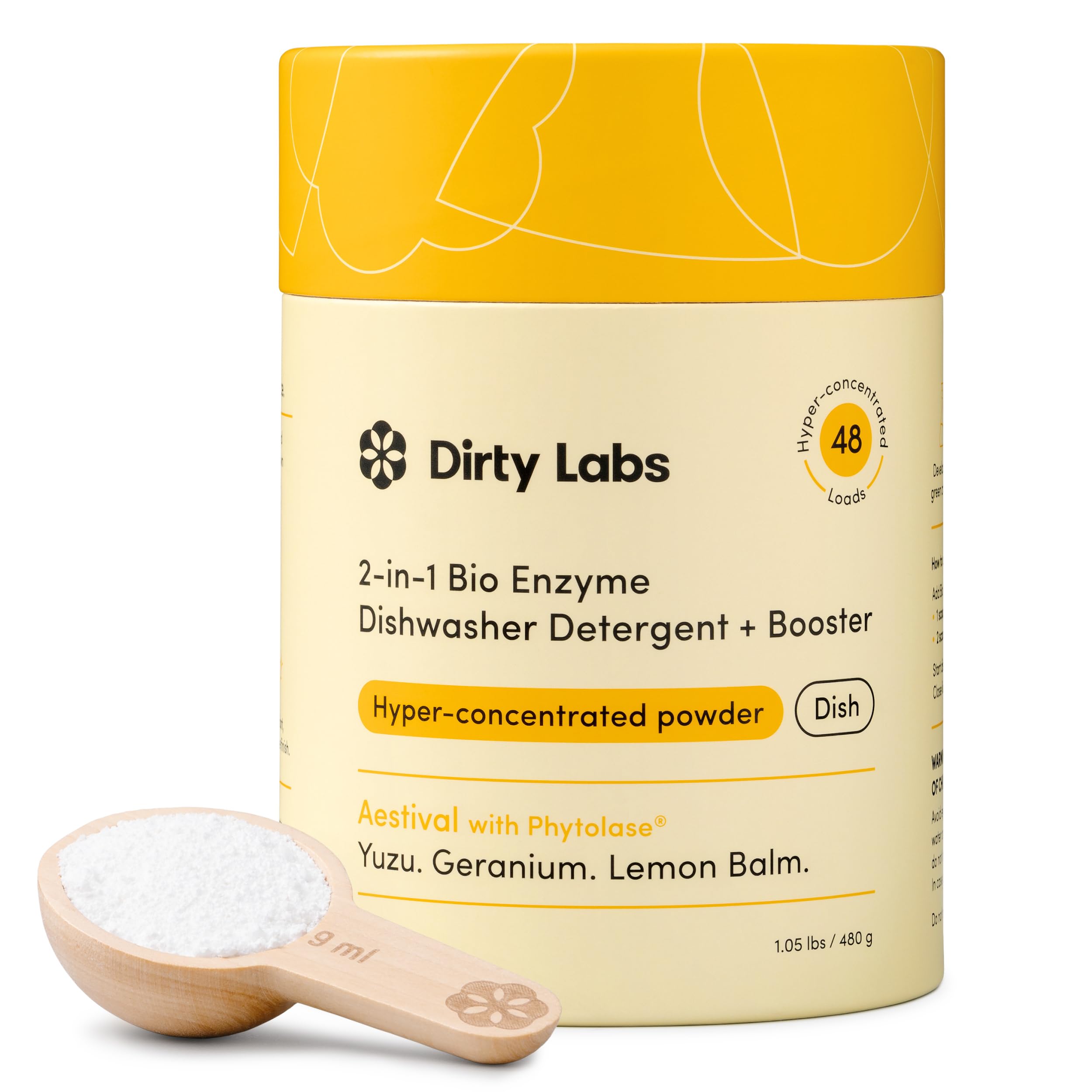 Dirty Labs | Dishwasher Detergent and Booster | Aestival Scent - dishwashing | Mubboo
