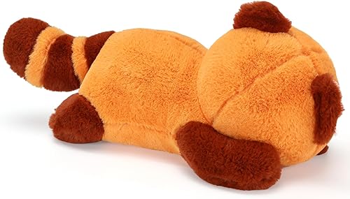 Vista 13 de Peluche de panda rojo, lindo panda rojo, peluche de panda, regalo de Navidad, cumpleaños, día de San Valentín, regalo para novia, cumpleaños, Panda