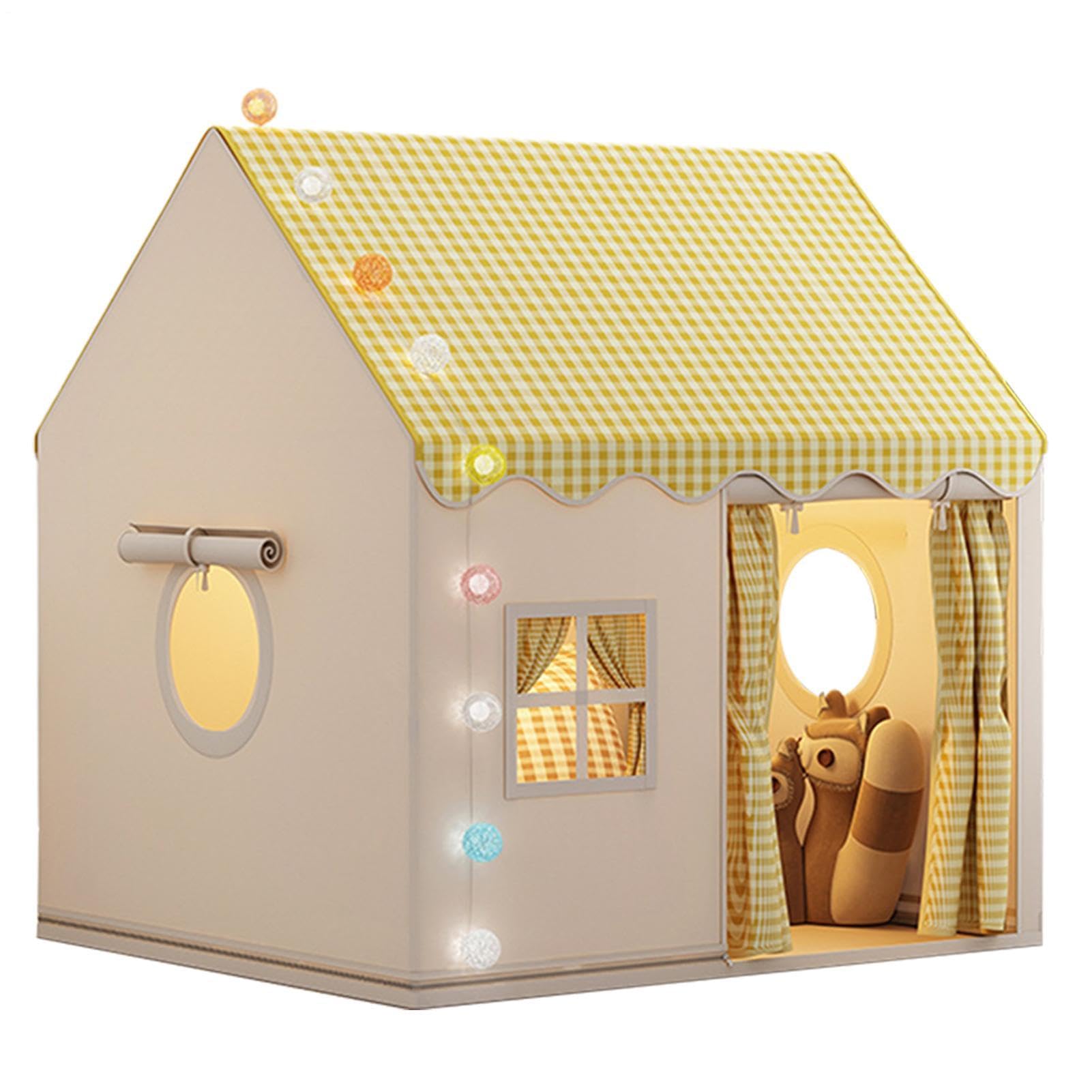 Kids Play Tent Indoor - Castle Play Tent | Large Playhouse Kids Indoor Playhouse, Kid Tents For Inside Home