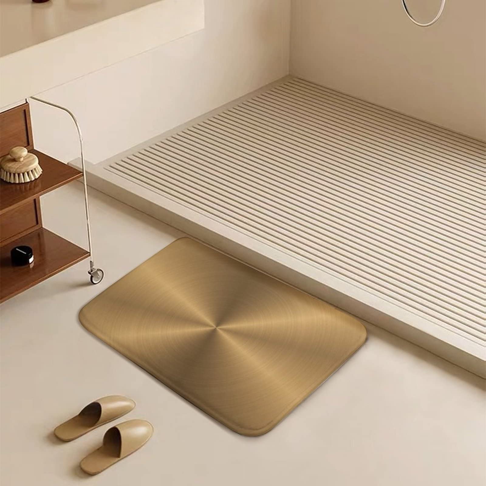 Amazon.com: Luxury Elegant Bath Rug Soft Absorbent Bathroom Mats