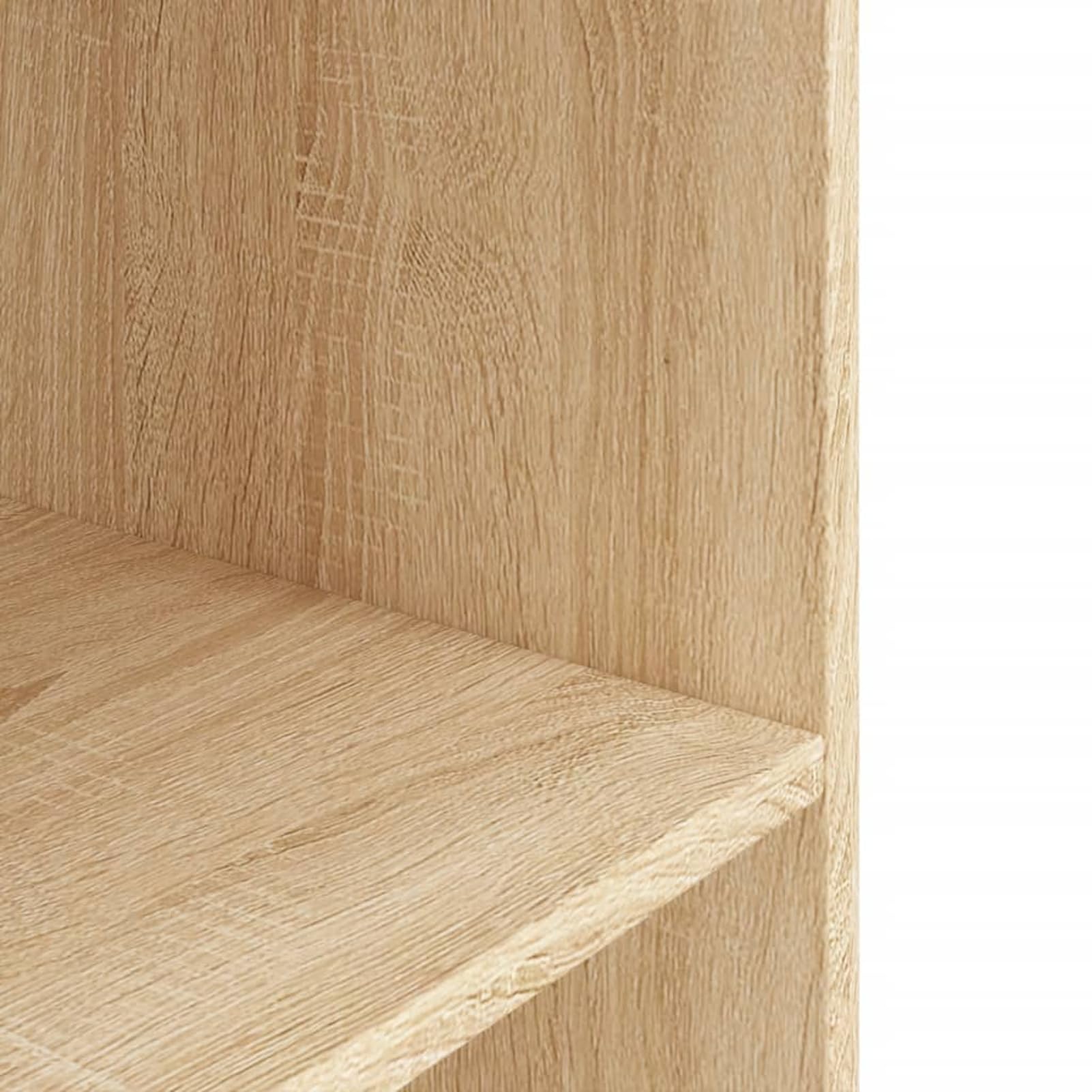 Rantry Aquariumständer Aquarium Unterschrank Aquarien Schrank, Aquarium Tisch mit Stabiler Oberplatte, Aquariumschrank für Sicheren Stand Sonoma-Eiche 60,5x36x72,5 cm Holzwerkstoff