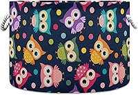 Vista 9 de visesunny Cesta plegable de gran capacidad con asas de algodón duraderas, solución organizadora para el hogar, oficina, dormitorio, armario