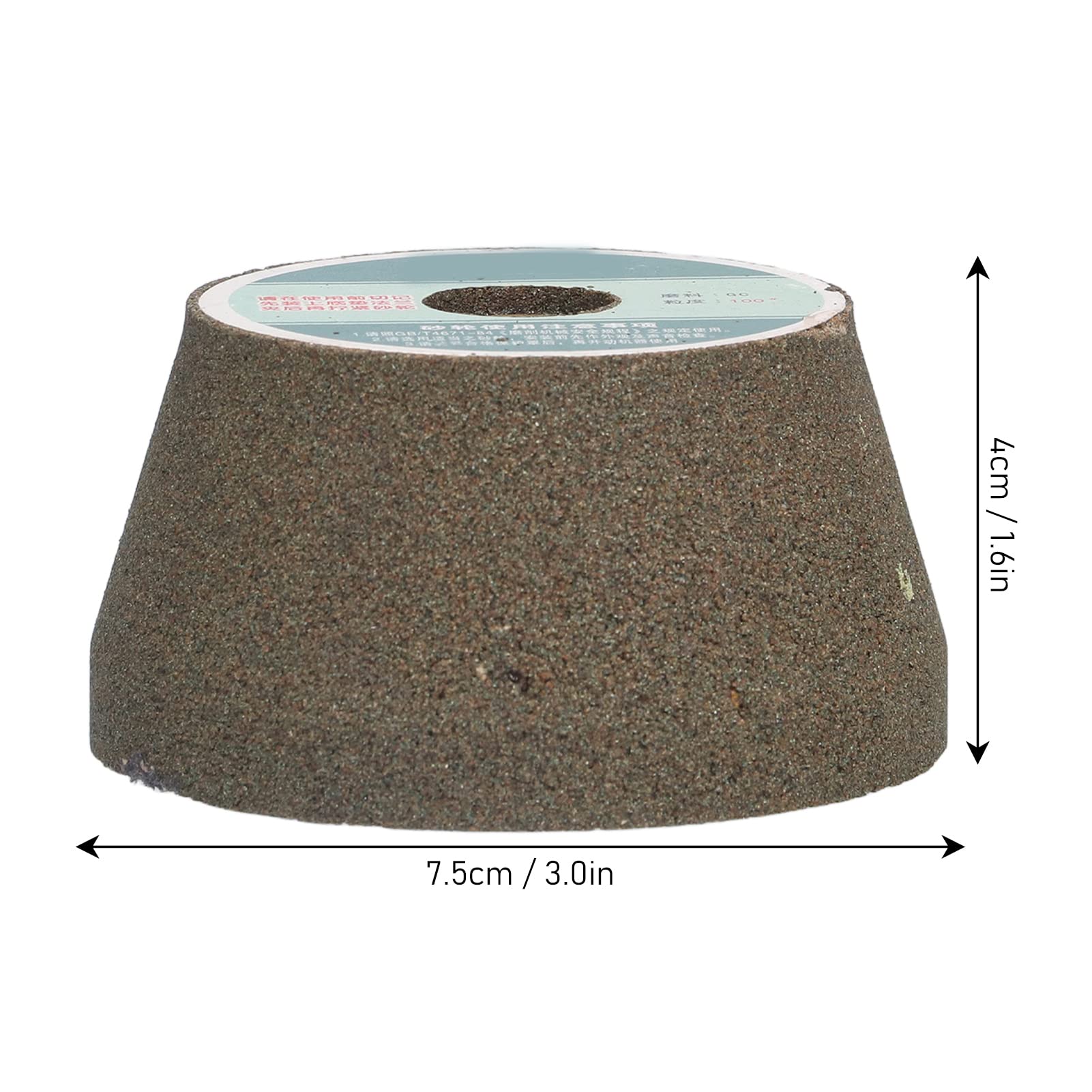 Mola Abrasiva Mole per Smerigliatrice Angolare in Carburo di Silicio Mola Abrasiva Addensata per Smerigliatrice Angolare Buon Effetto Abrasivo Alto Tasso di Rimozione Smerigliatrice(100 Mesh)