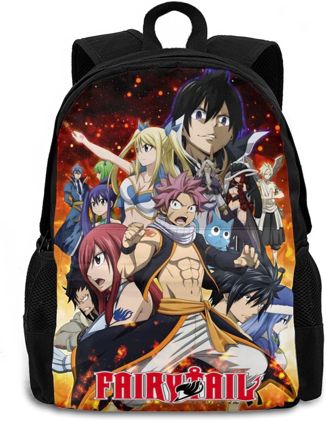 Anime Fairy Tail Backpack Lightweight 2021 New Laptop College School Book