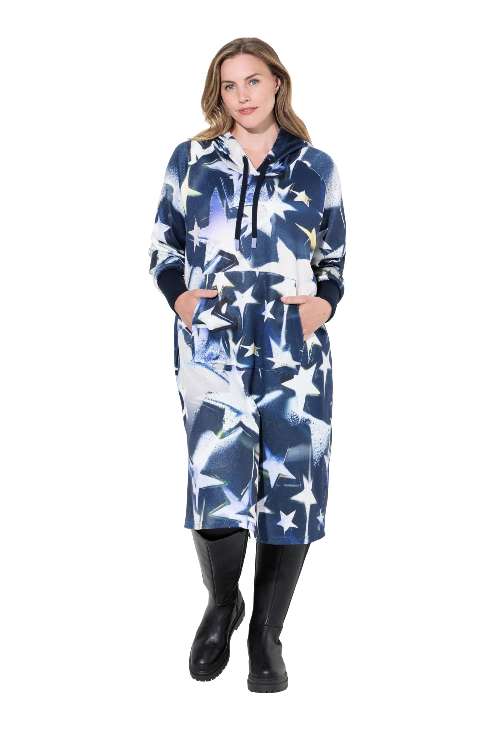 Laurasøn Sweatkleid, Kapuze, Langarm, Oversize 831740