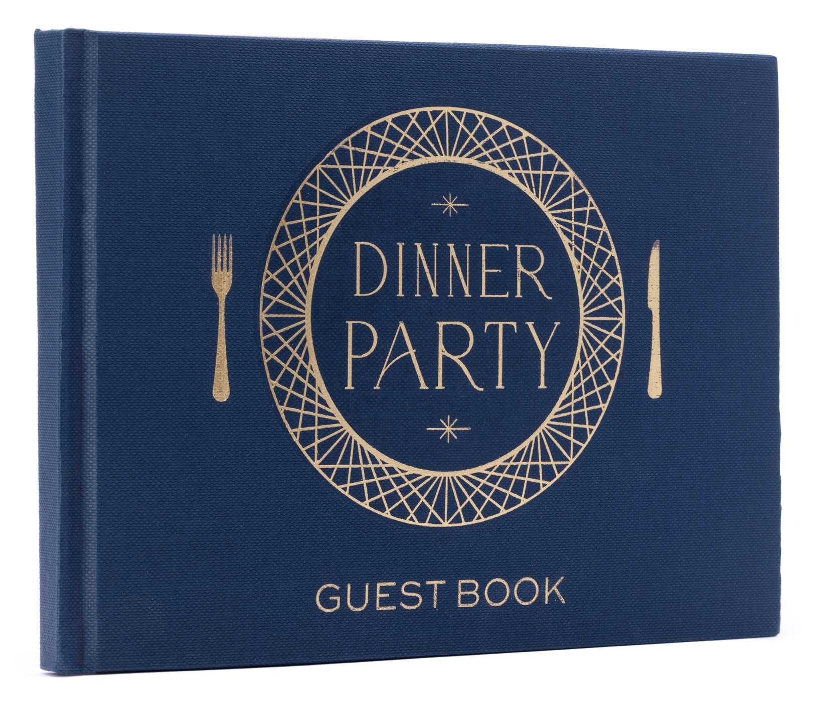 Dinner Party Guest Book by Insight Editions HARDBACK 9798886634204