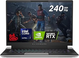 Alienware X16 R2 Gaming Laptop - 16-inch QHD+ 240Hz 3ms Display, Intel Core Ultra 7-155H, 16GB LPDDR5X RAM, 1TB SSD, NVIDI...