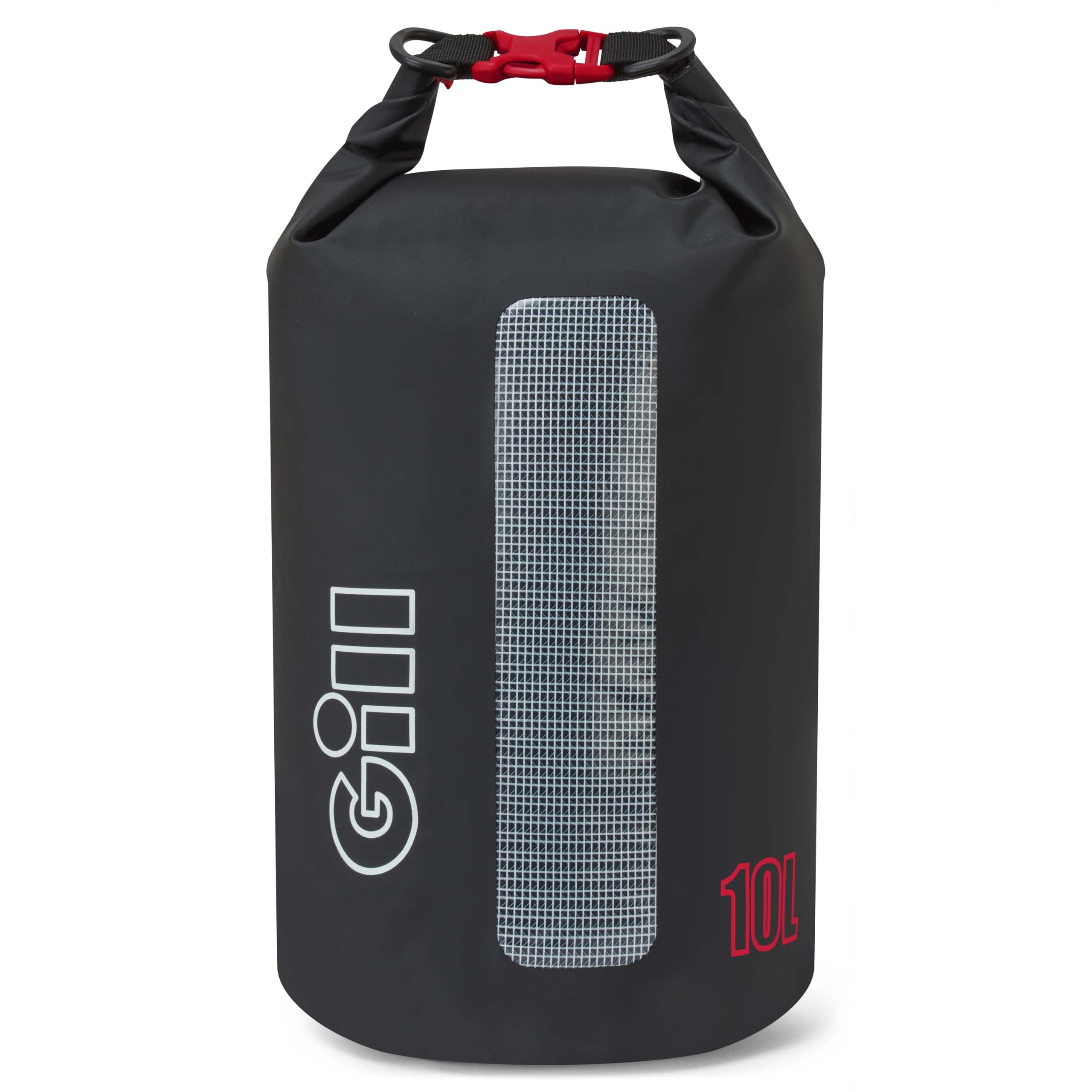 Gill Voyager Roll-Top Waterproof Dry Bag (10L, Black)