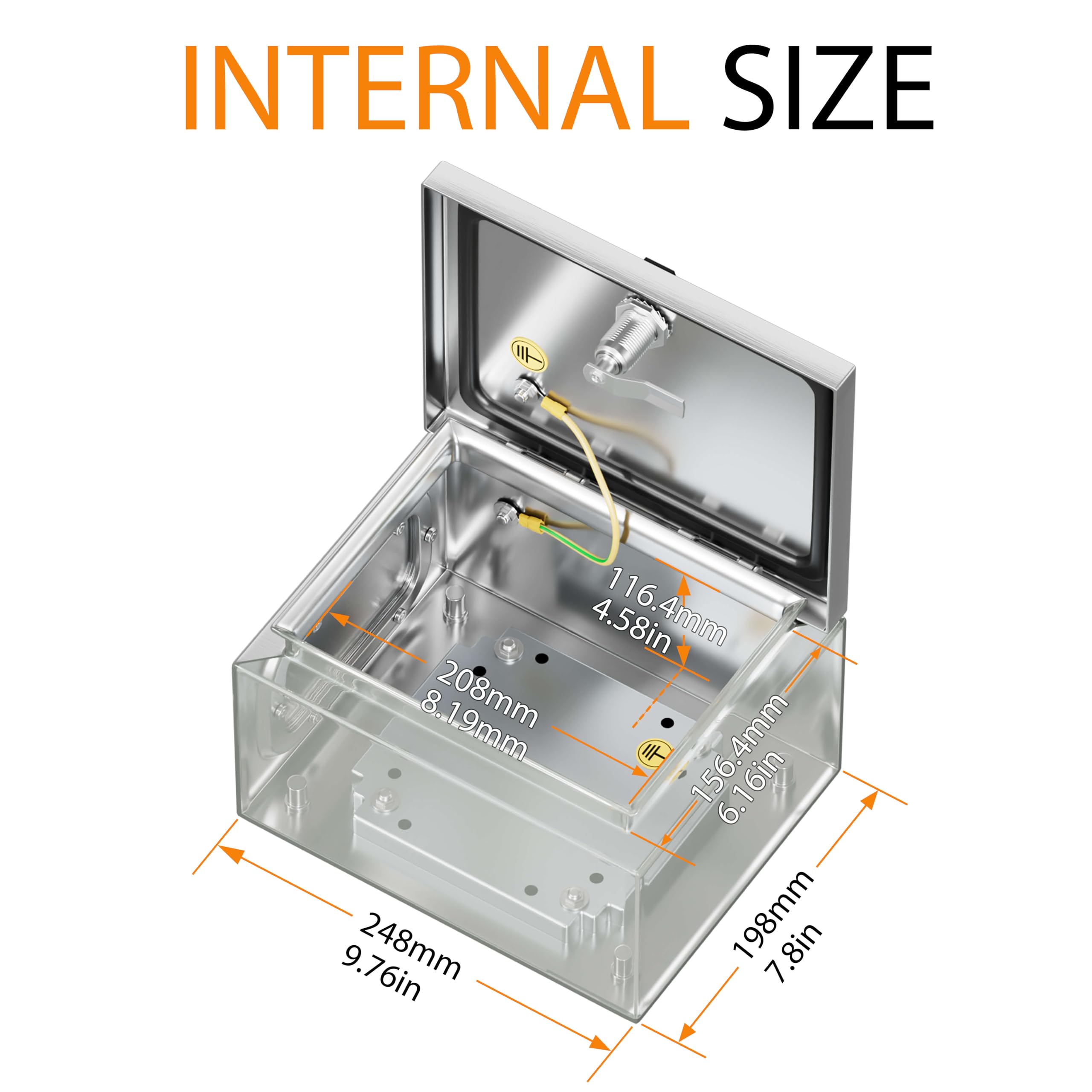 YETLEBOX Outdoor Waterproof Electrical Box Junction Box - Want It All